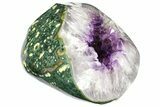 Purple Amethyst Geode - Artigas, Uruguay #152451-2